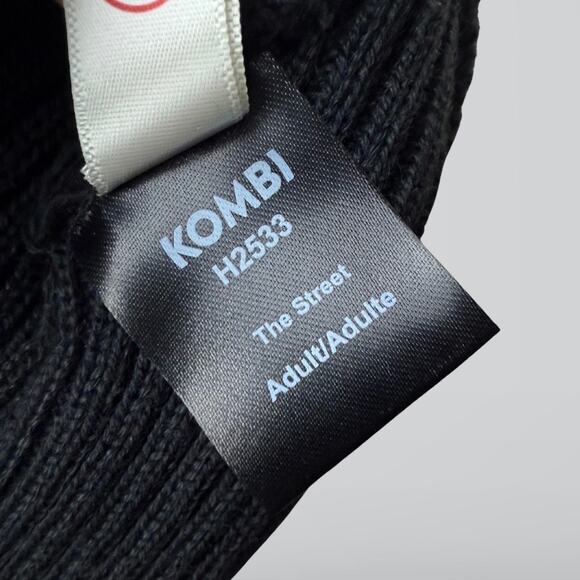 Kombi Canada The Street Black Toque Beanie Hat - Picture 3 of 3